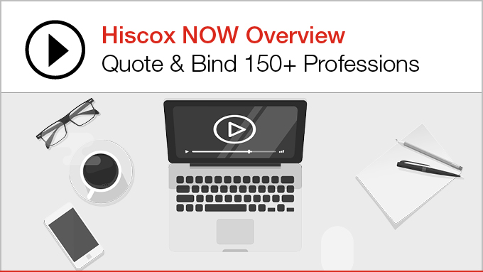 Hiscox NOW Quote and Bind Demo