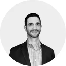 Black and white headshot of Peter Leone