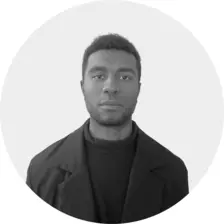 Black and white headshot of Toussaint Rosefort