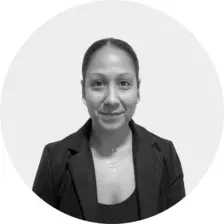 Black and white headshot of Priscilla Garcia