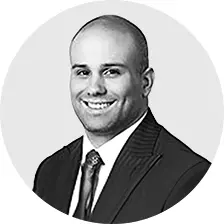 Black and white headshot of Mike Maio