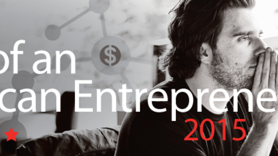 an entrepreneur reading the 2015 DNA of an Entrepreneur Report