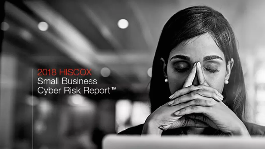 small business owner stressed about a cyber attack