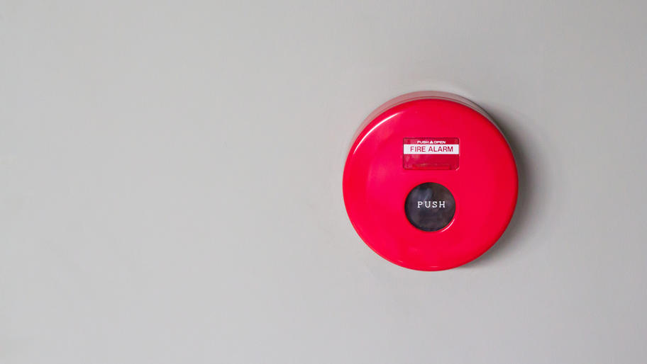 Fire alarm with Push button
