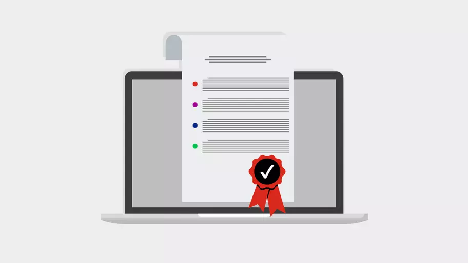 Business license or certificate