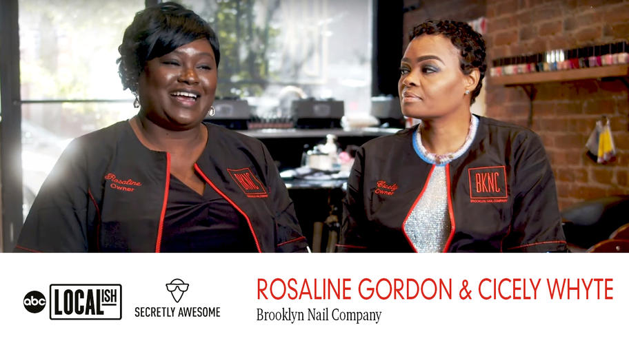 Cicely Whyte and Rosaline Gordon, Owners of Brooklyn Nail Company