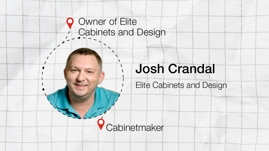 Josh Crandal, owner of Elite Cabinets and Design