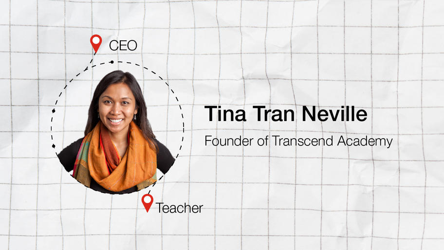 Tina Tran Neville, founder of Transcend Academy 