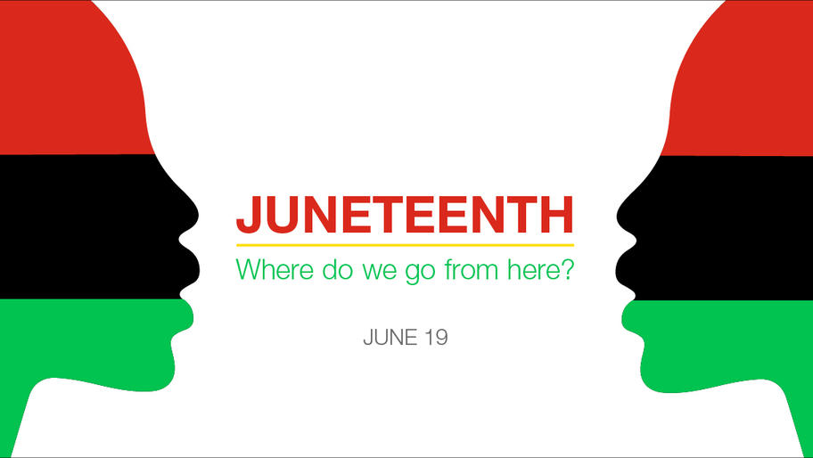 Juneteenth event at Hiscox. Juneteenth: Where do we go from here?