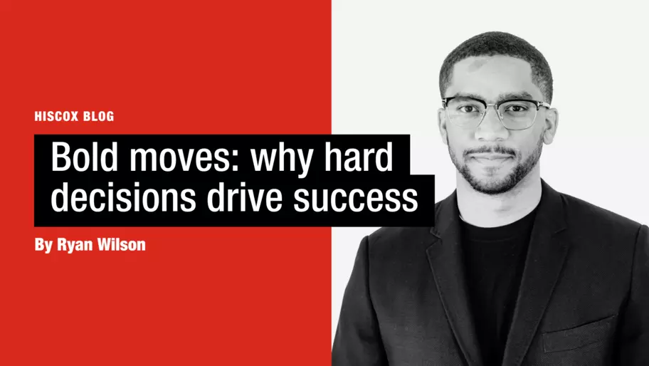 Ryan Wilson headshot sharing advice about making hard decisions as an entrepreneur