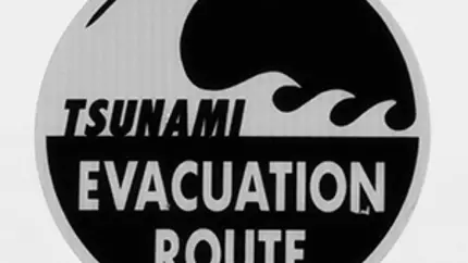 tsunami evacuation route