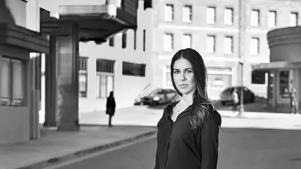 Woman Entrepreneur standing on street