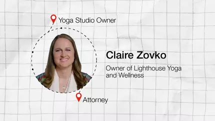 Claire Zovko, Owner of Lighthouse Yoga and Wellness