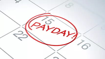 small business owner's payday calendar