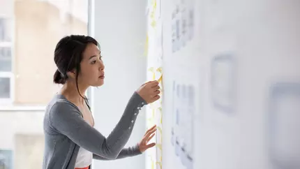 female business owner planning for H2 to reach end of year goals