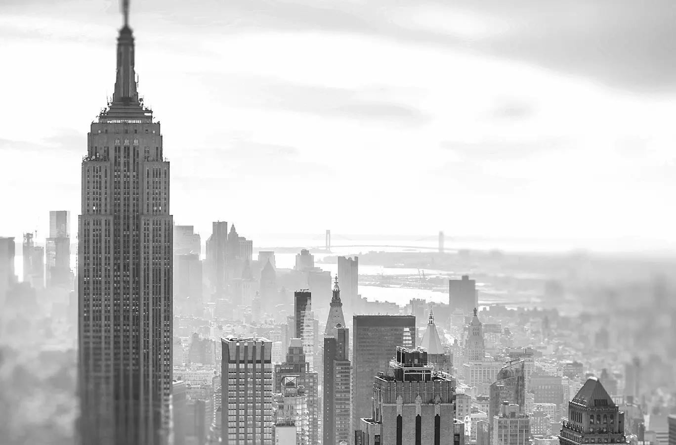 skyline of new york city