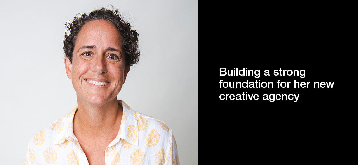 Building-a-strong-foundation-for-her-new-creative-agency